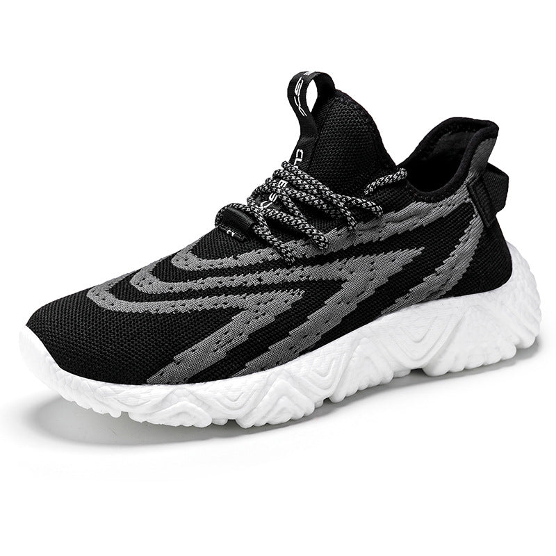 Men's Breathable Fly Woven Sports Shoes