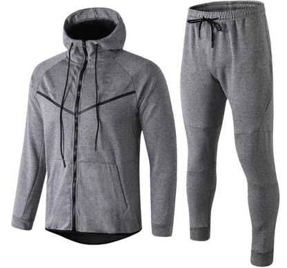 Slim Grey Tracksuit