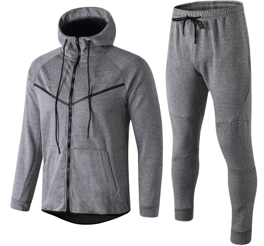 Slim Grey Tracksuit